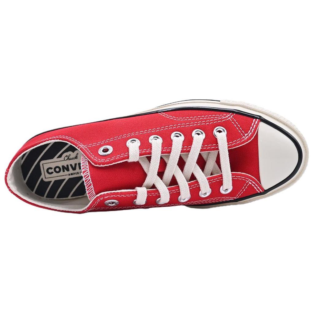 Converse Chuck 70 X Comfortable Lightweight Versatile Low Top Canvas Shoes Unisex Sneakers Retro-Red A24235C