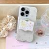 Koreanischer Niedlicher 3D Buch Make-up Spiegel Für Magsafe Griptok Halter Handy Fingerring Ständer Unterstützung Für iPhone 16 Mädchen Halterung