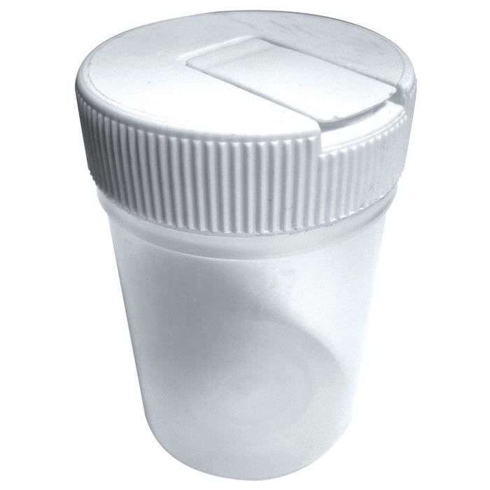 Flacon soupoudreur - 230 g - Blanc - Objets décoratifs - Utilisation extérieure