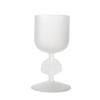 High-value Pink Frosted Shell Niche Glass Cocktail Glass, Personalized High-end Girls Glass Wine Glass