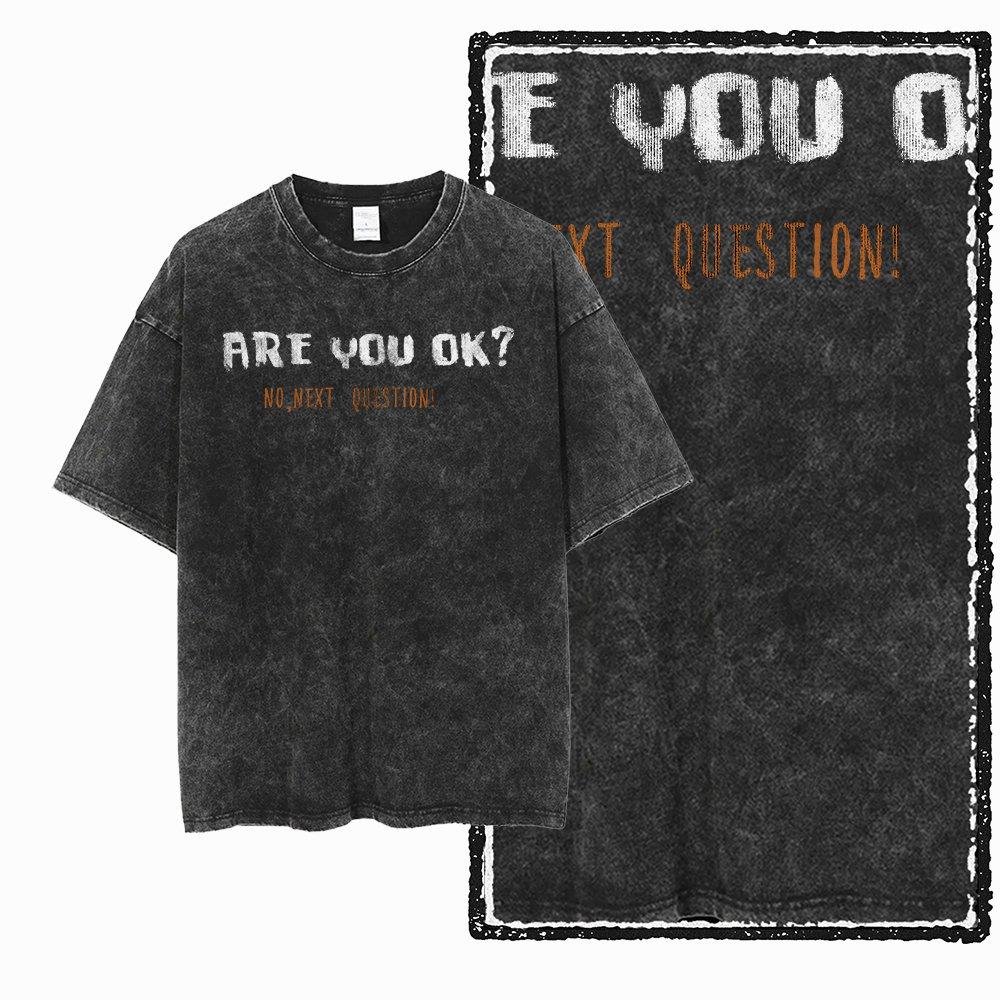 G57 Exclusive 100% Cotton Cool Creative  Graphic Men T-shirt | Acid Washed  Streetwear Big Size Vintage O-neck men's Tee Tshirt