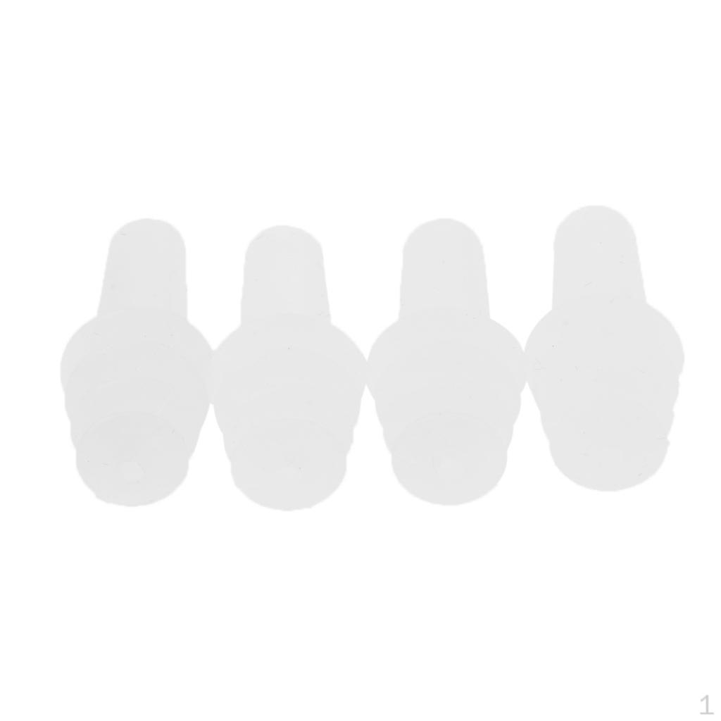 

Earplugs Flexible Ear Plugs Noise Blocking For Flying білий