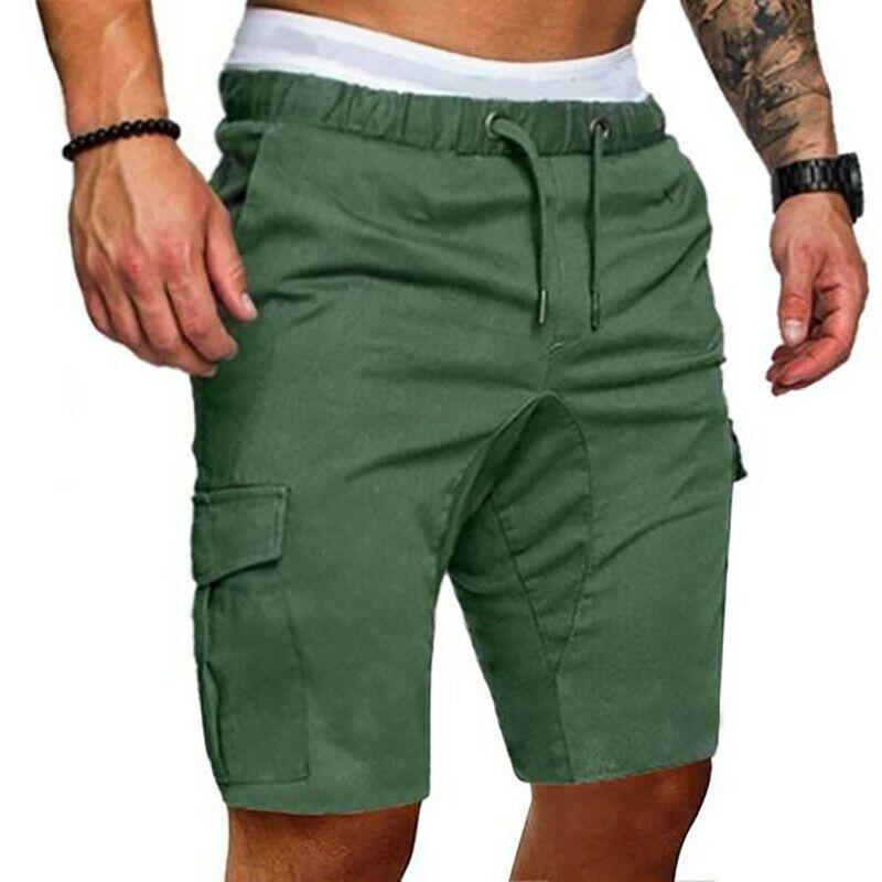 Men Shorts Summer Gym Sport Running Workout Cargo Pants Jogger Trousers Training