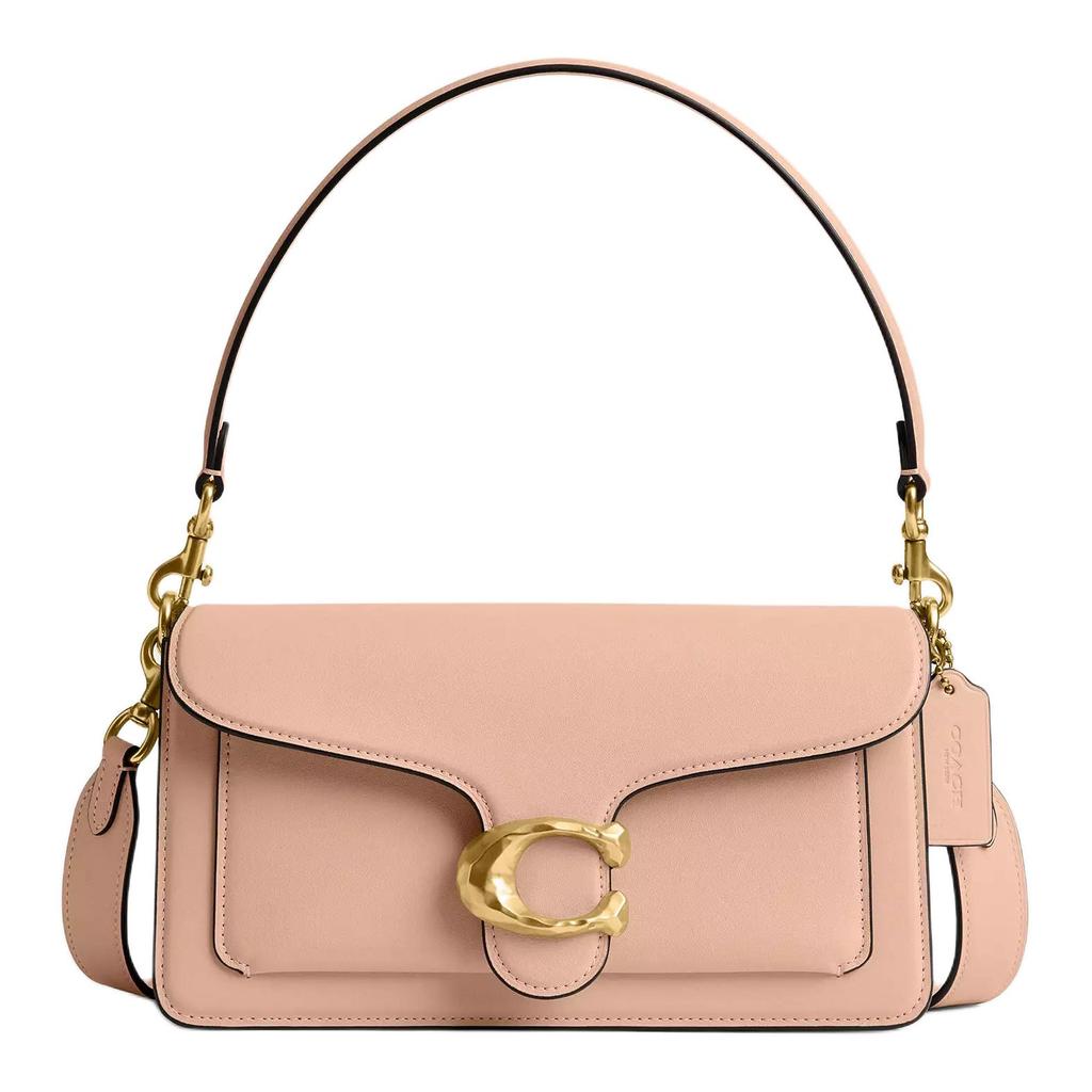 Coach Tabby 26 Leather Shoulder Tote Bag Women Handbags Cream Gold CBF92-B4CRM