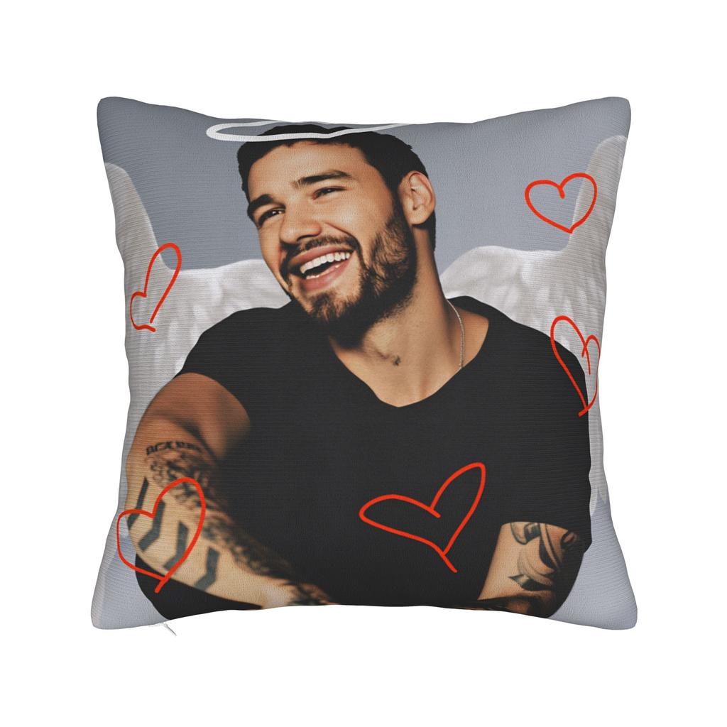 L-Liam Payne Sänger Kissenbezug Weiche Kissenhülle Moderne Kissenbezüge für Wohnzimmerstuhl