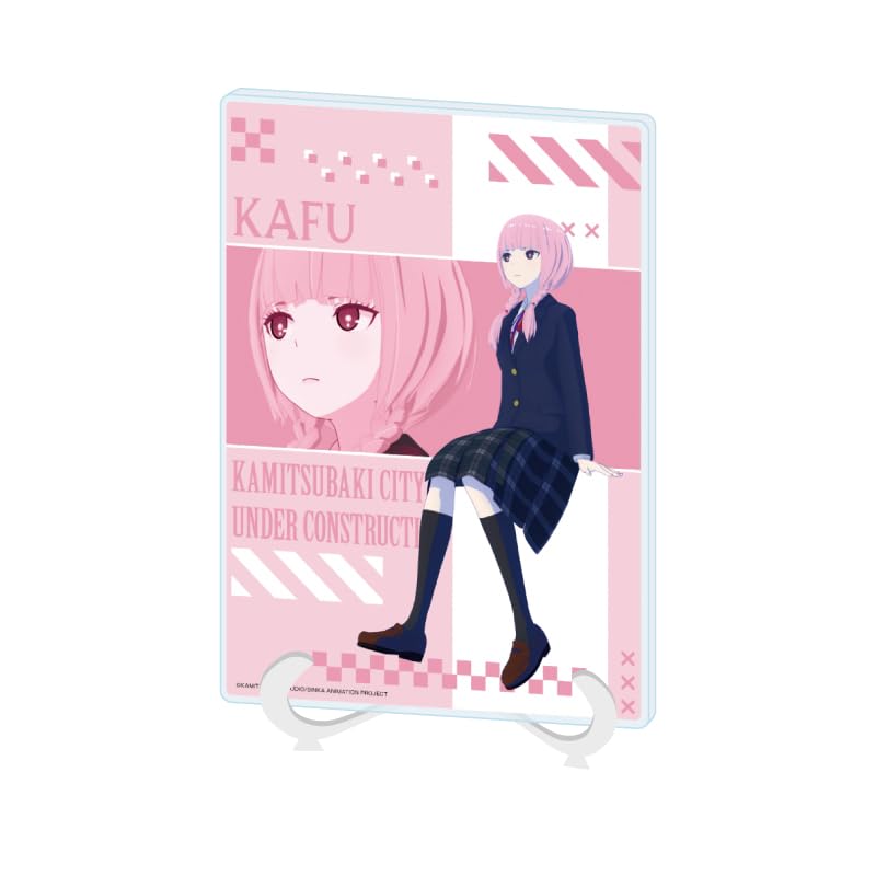 ТВ Аниме «Город Камицубаки на стадии строительства». 01 Кахо Морисаки [Официальная иллюстрация] Акриловая Арт-доска [Размер A5]