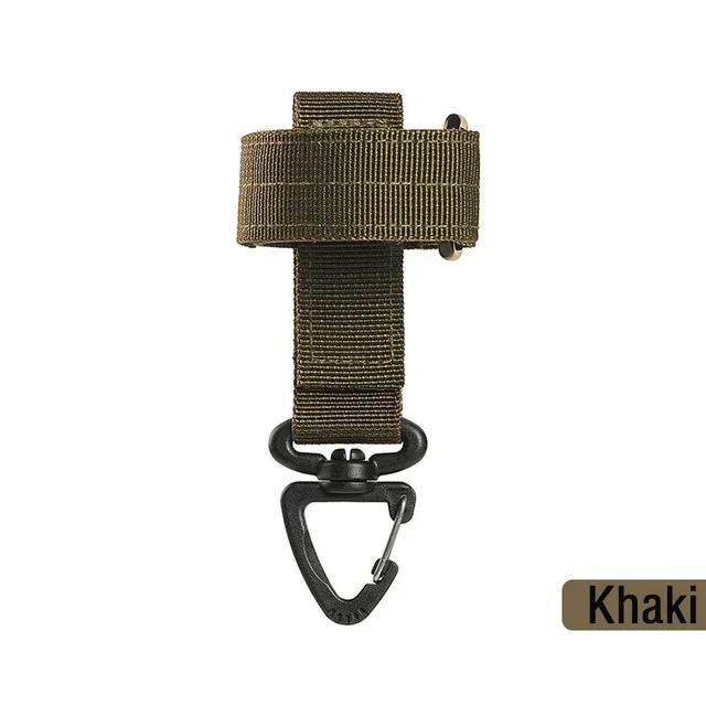 Mountaineering Buckle Outdoor Keychain Tactical Gear Clip Keeper Pouch Belt Gloves Rope Holder Military Hook Camping