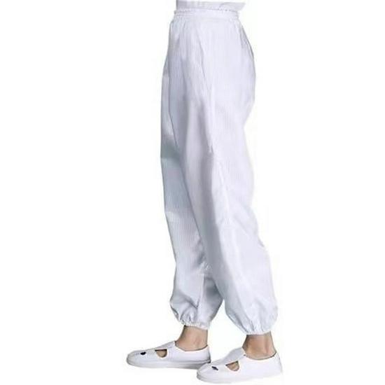 Unisex Dünne Antistatische Staubdichte Hose mit Taschen - Waschbare Schutzkleidung für Reinräume