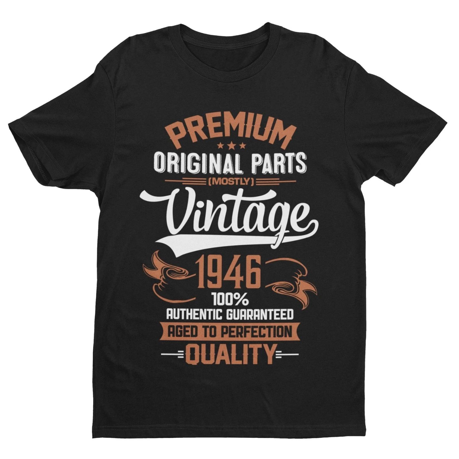 Vintage 1946 80th Birthday T Shirt 80 in 2026 Premium Original Parts Mostly XL