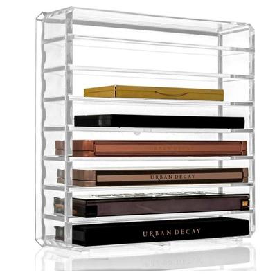Dotcom Prime Almacenamiento de Sombra de Ojos Lápiz Labial Cosméticos Maquillaje Caja Cosmética Acrílico 8 Compartimentos