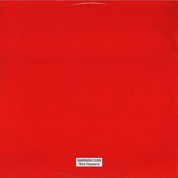 

12inch Record NICK HEYWARD HAIRCUT 100 Warning Sign ExtendedVersion HEY126 Arista 1984 UK Dance Electronica Used