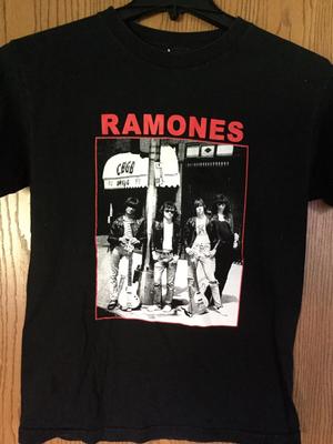 Ramones. Košile. Černá. M