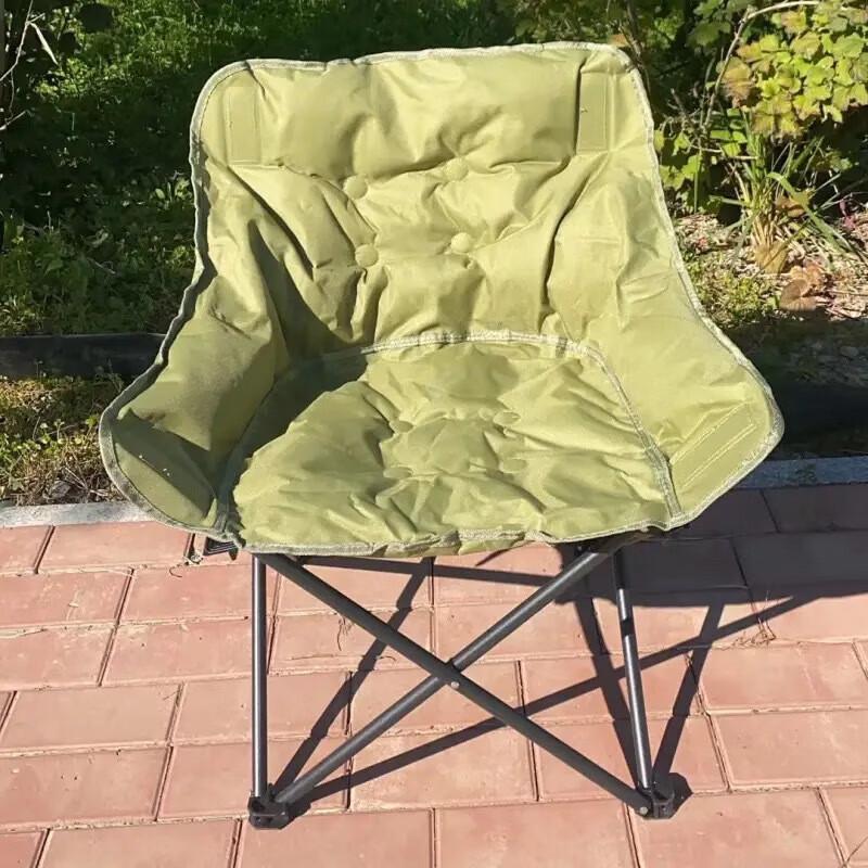 Bath War Winter Padded Outdoor Camping Moon Chair
