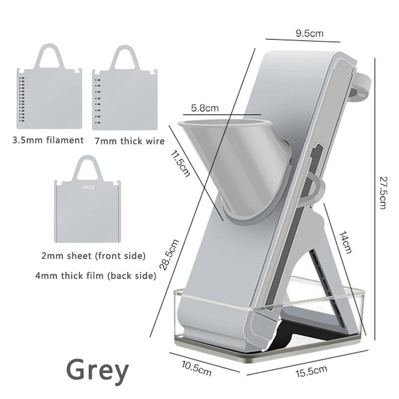 Multifunction Vegetable Cutter Stainless Steel Blade Meat Potato Slicer Carrot Grater Chopping Kitchen Accessories Gadgets