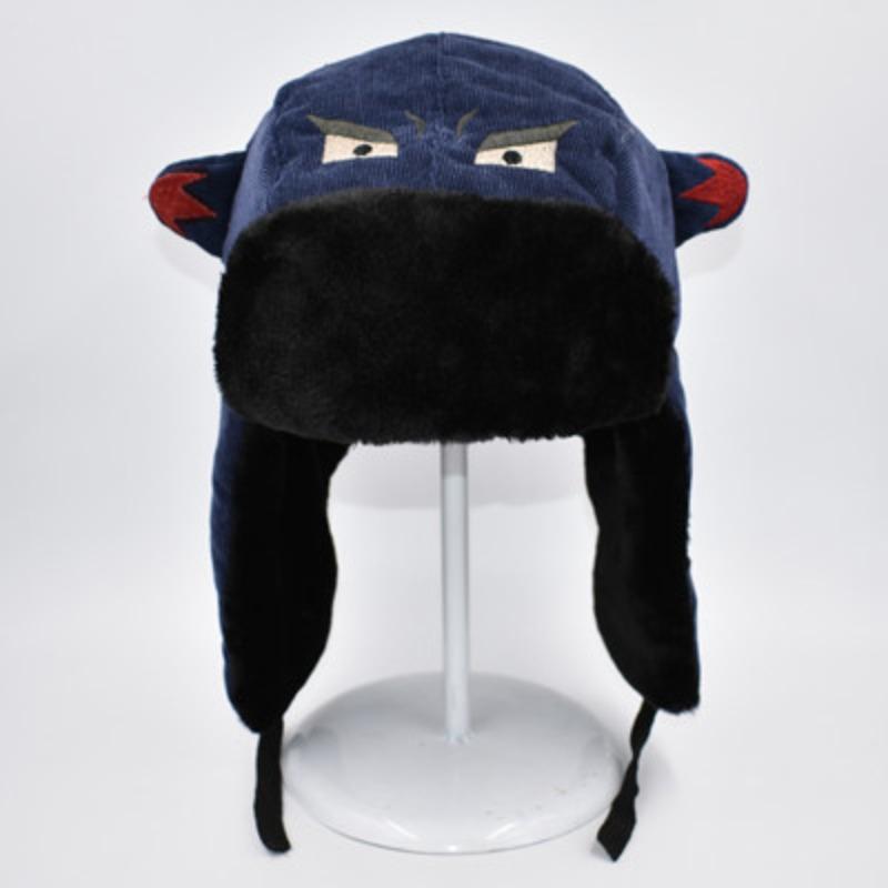 Chapeau Homme Hiver Chapeau Lei Feng Femme Mignon Épais Coton Extérieur Jeunesse Chaud Chapeau Locomotive Anti-vent Froid