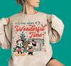 Comfort Colors Retro Disney Mickey and Minnie 1928 Christmas Shirt | Disney It's The Most Wonderful Time of Year Shirt | Aesthetic Gift R2