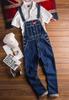 ShuMing Denim Loose Korean Fashionable Stylish Denim Pants for Street Size Men's Overalls, Fit, Style, All-in-One Jeans, Overalls, Work, Style,