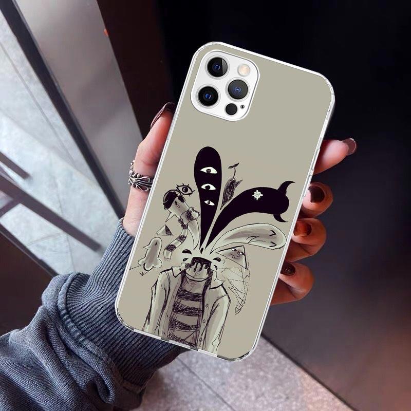 Oyasumi Punpun Phone Case For iPhone 17 Air 16 15 Pro Max 14 Plus 13 Mini 12 11 Cover 7 8 SE Silicone Shell Print Fundas 17 Air