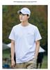 Outdoor Embroidered Letter Printed Round Neck Versatile Short Sleeved T-shirt for Summer Fashion Outdoor Men's Wear