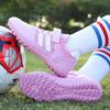 Children's football shoes, boys and girls, adolescent students, game training shoes, broken nails, Velcro sports shoes