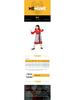 Dívčí cosplay kostým Mulan z hraného filmu na Halloween