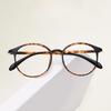 Retro Women Round Clear Lens Myopia Glasses Transparent Near Sight Frame Eyeglasses Eyewear Unisex Anti-blue Ray Diopter Myopia