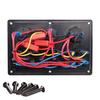 NEW 6 way Rocker Switch + Dual USB Car Charger + Voltmeter car Cigarette Lighter