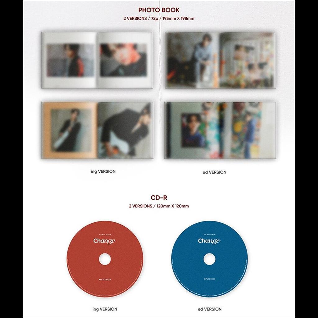 Kim Jae Hwan [Change] 3rd Mini Album