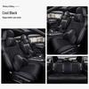 Universal Suede Car Seat Cover: Full Coverage, Ventilated, All-Season Cushion
