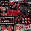 Luxury 27PCS/SET Lady Diamond Car Interior Decoration Gift Box for 4 Seasons General Motors Storage Romatherapy Phone Holder