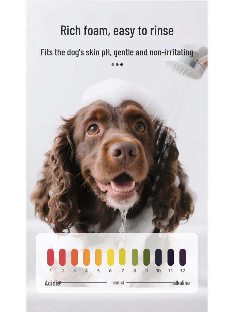 Ferret Long-Lasting Fragrance Pet Bath Gel 1.8L - Dog Shampoo for Cleaning, Deodorizing, and Hair Care