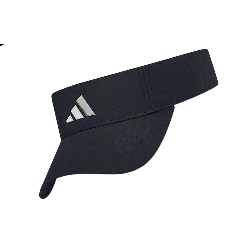 Adidas Bright Logo Polyester Spandex Sun Protection Hat Unisex Hats Black HT5785