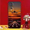 Airplane Plane Aircraft Case For Honor Magic 8 5 6 7 Lite Honor Win X9b X9c X9a X8c X8b 50 70 90 200 400 Pro Cover