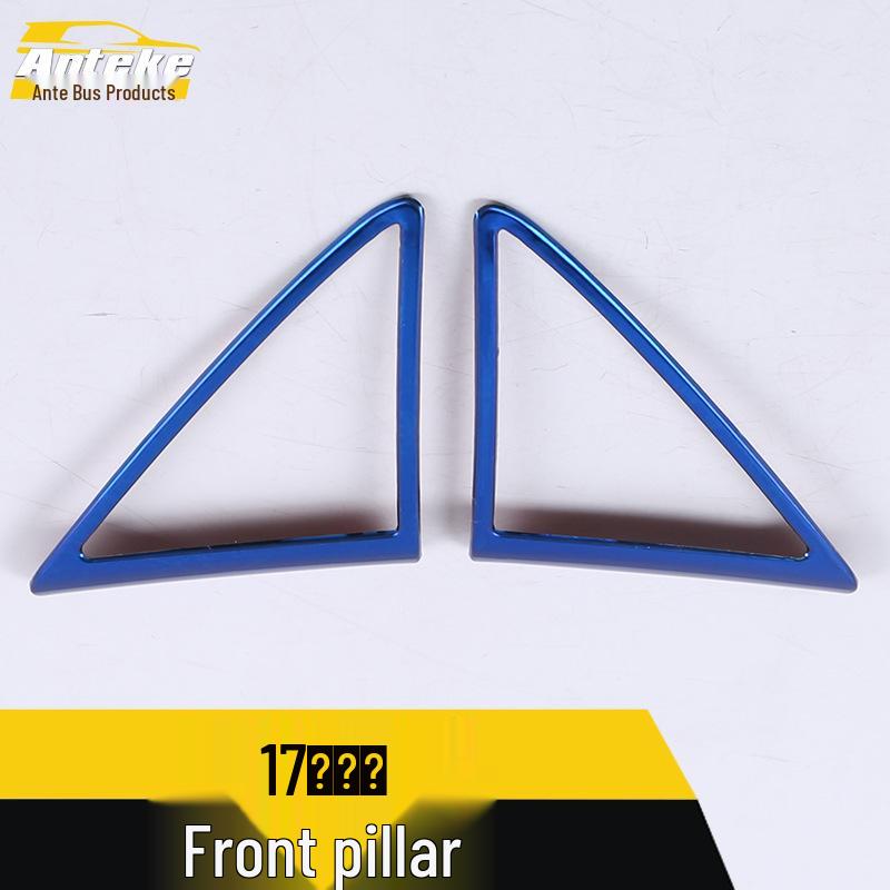 Buick Regal Stainless Steel A-Pillar Triangle Trim for 17 Models
