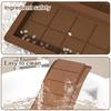 Chocolate Bar Silicone Molds Break Apart Wax Melt Mould Durable Rectangle Chocolate Baking Mold DIY Kitchen Cake Molds