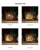 Snowflake Crystal Lamp TV Music Box - Christmas Gift & Decoration