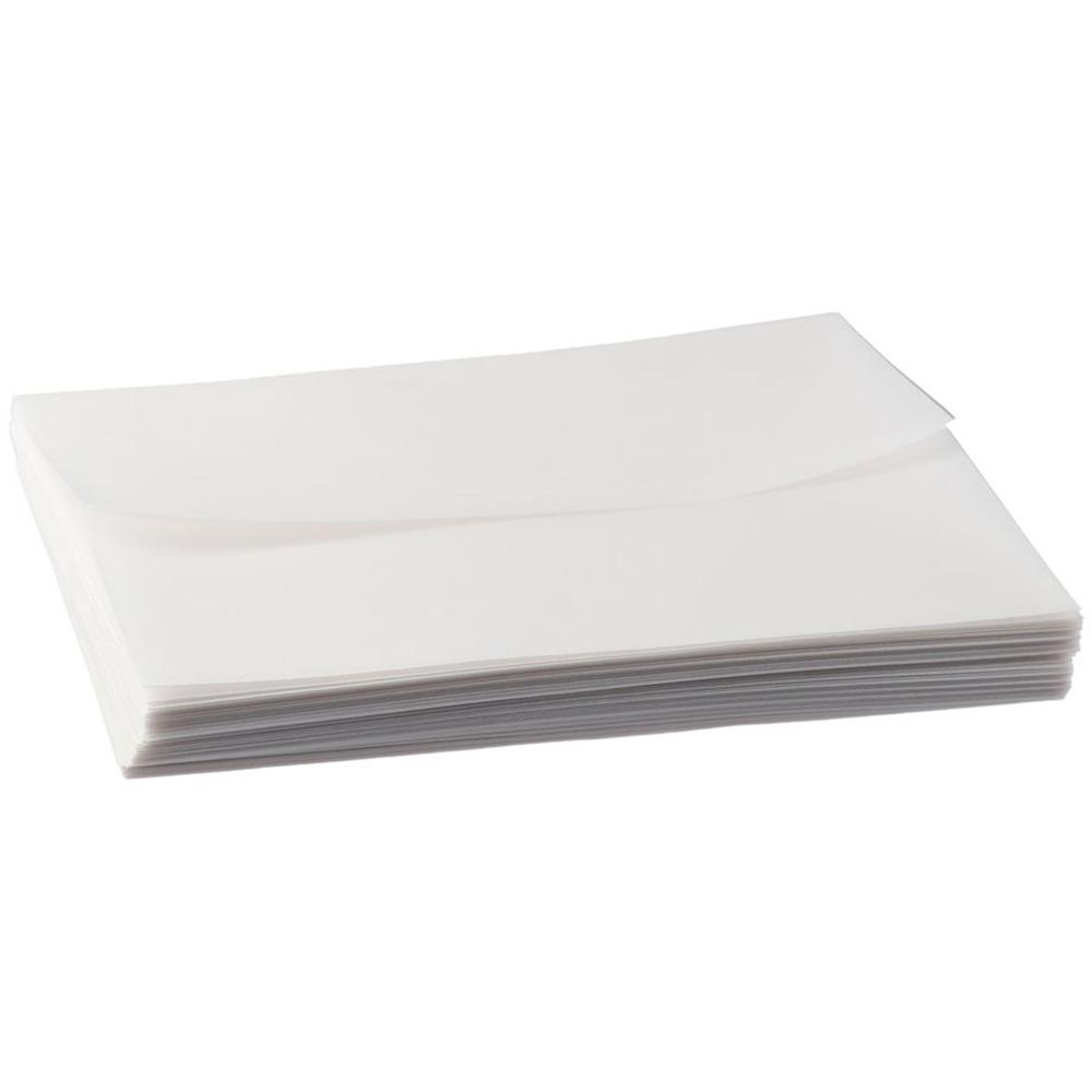 Clear Vellum Paper Sulfuric Paper Acrylic Invitations 50pcs Textured Paper Greeting Cards