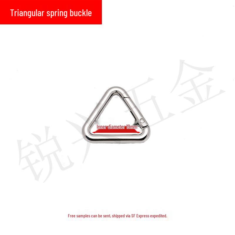 Heart-Shaped Zinc Alloy Spring Buckle Keychain for DIY Jewelry & Bags