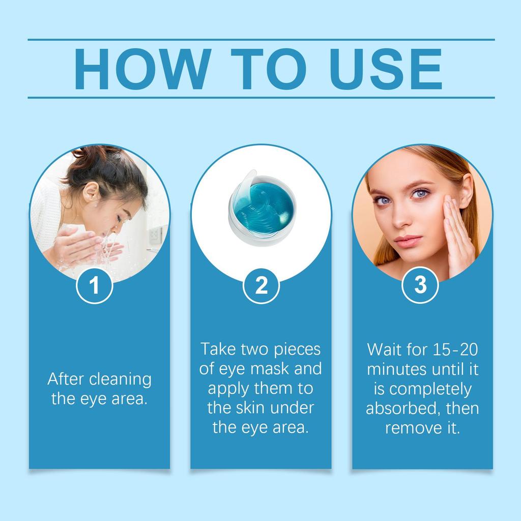 Retinol-Augenmaske zur Feuchtigkeitsversorgung, Hydratisierung und Reduzierung von Falten