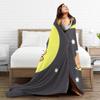 Bubu Dudu Sleep Warm Soft Blanket  Girls Boys Plush Throw Blanket Print Couch Chair Flannel Bedspread Sofa Bed Cover