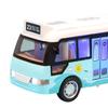 Children Sound and Light City Bus Toy   Simulation Model Cars Toy with Openable Door