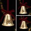 Christmas Bell Ornament Iron Iron Christmas Bell Bell Hanging Decor Metal Christmas Tree Ornament For Window Home Holiday Party