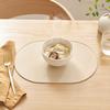Silicone Placemats with Raised Edges, Non-Slip Reusable Kids Placemats, Waterproof Heat Resistant Dinning Table Mat