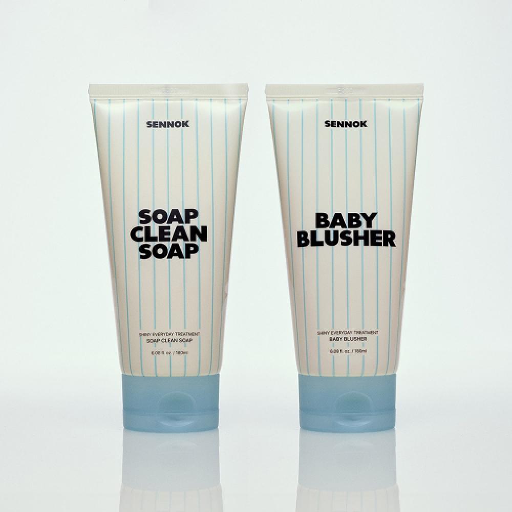 Sennok Блестящее Ежедневное Средство 180 мл Выберите 1 из 2 Типов BABY BLUSHER