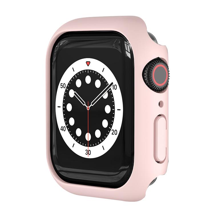 Cover For Apple Watch Case 6 Se 4 3 44mm 40mm 42mm 38mm Accessories PC Screen Protector Bumper iWatch Series 7 8 41mm 45mm Case