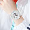 Electronic Watch, Round Dial, Calendar Week Luminous Light Alarm Clock