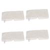 4Pcs Microfiber Mop Pads Replacement Steaming Mop Pads for Shark S3901 S3500 S3501