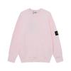 Stone Island Compass Patch Basic Hoodless Sweatshirt Loose Fit Men Women Casual Daily Wear