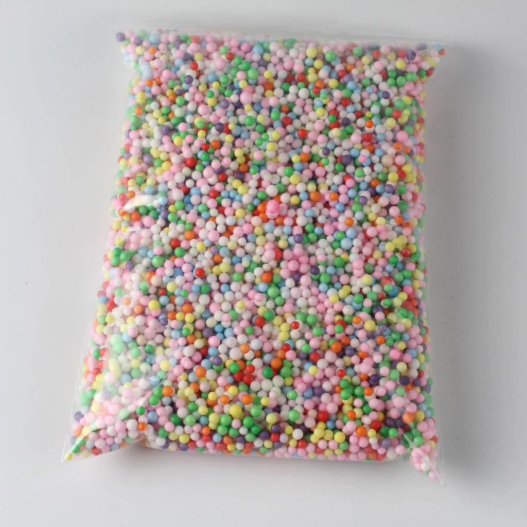 10g 2.5-3mm Foam Beads Colorful Styrofoam Beads Foam Balls Arts Crafts Party Decorations Gift Boxes Vase Bobo Ballon Fillter