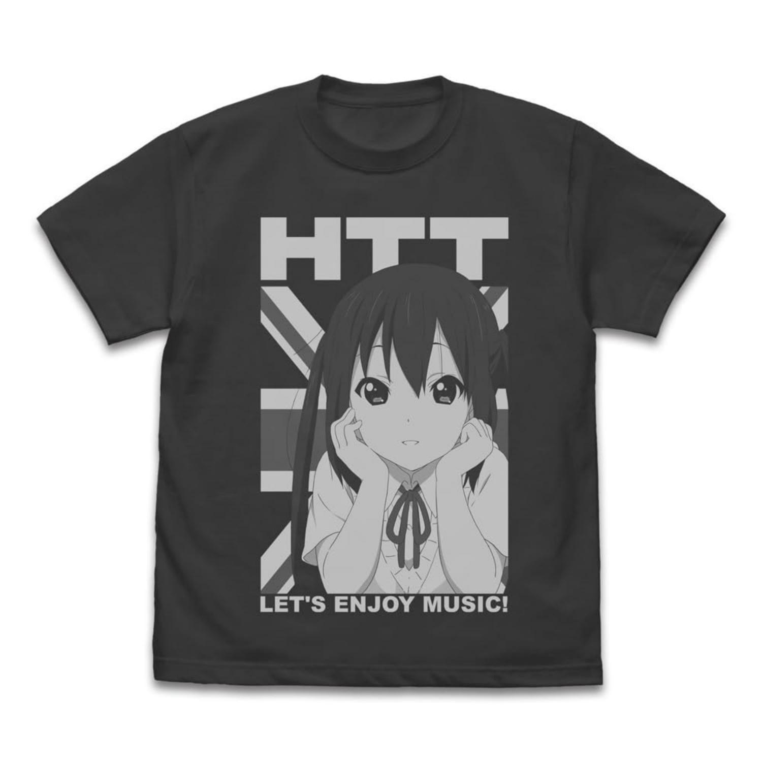 2D COSPA HTT Nakano Azusa SUMI XL Size [Official] K-ON! T-shirt S